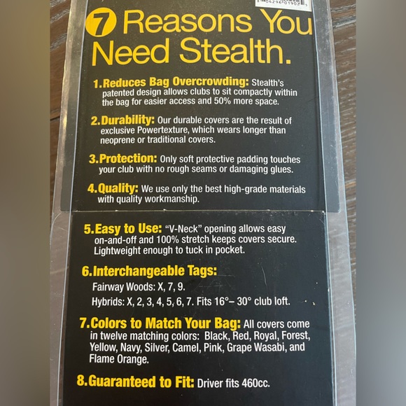 Stealth Club Covers - Picture 4 of 5